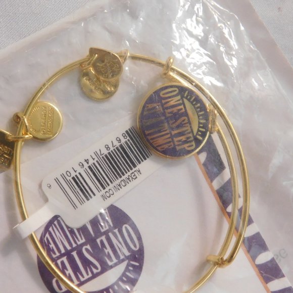 Alex and Ani One Step At A Time Bracelet NEW - Picture 3 of 4